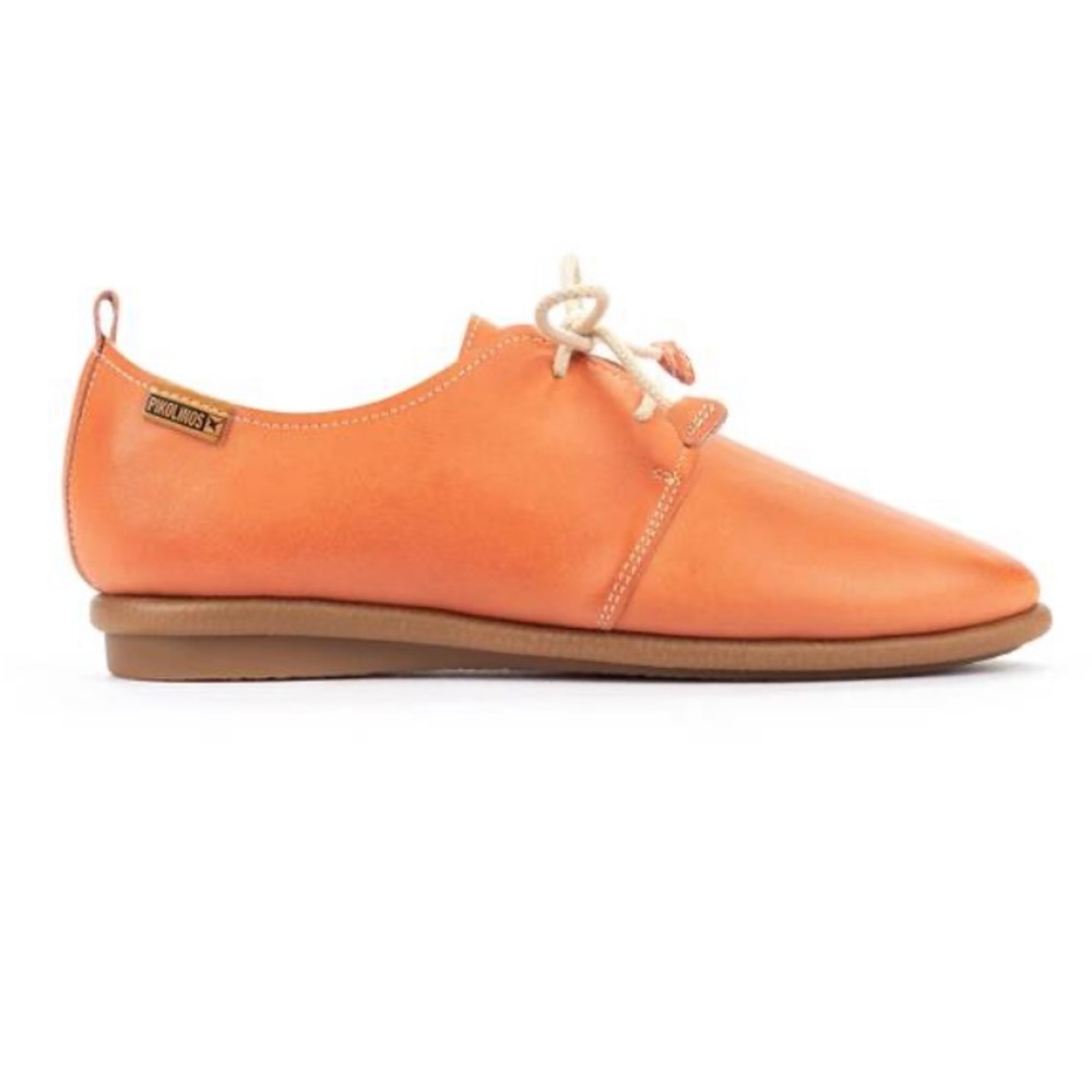 Pikolinos CALABRIA Leather Shoe in Scarlet Size 41